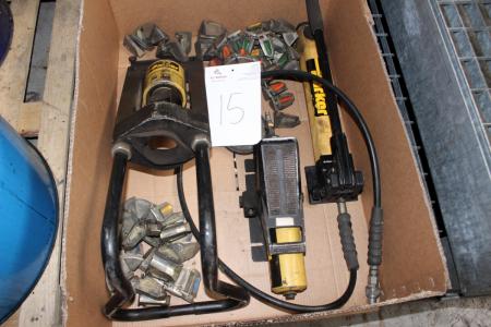 Box with air hydraulic jack Parker
