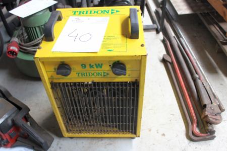 fan heater, Tridon 9 kW to 380 V