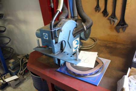 Hose Cutting Machine for hydraulic hoses Gates Model K6001-C serial no. 966066 + extra blades