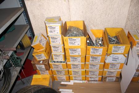 boxes of hydraulic fittings