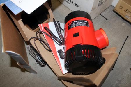 Pumpe, Johnson L4000-4000 GPH 24 V NY