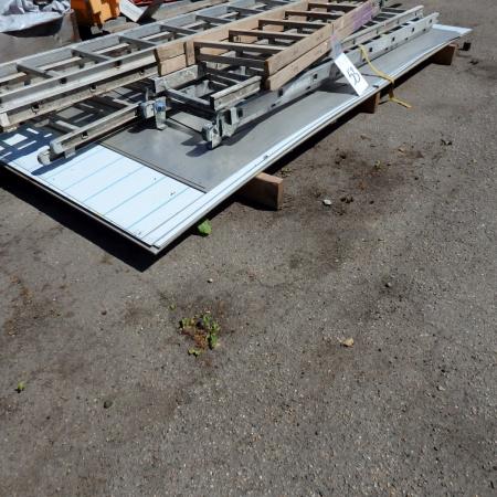 2 pcs Acid resistant stainless plate 3000 x 1500 x 2 mm.