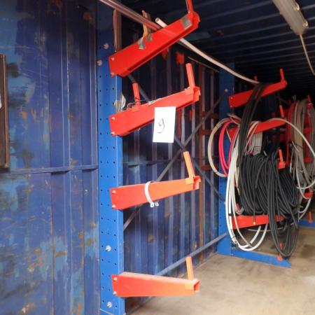 Cantilever racking heavy branches 3 x 4 4 x 2.40 m
