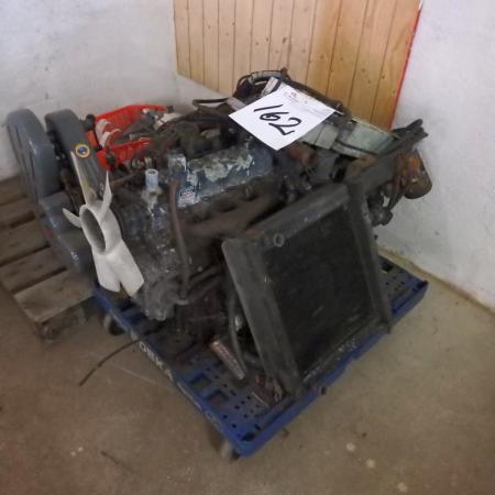 Engine, Kubota V1100 Diesel engine 4 cyl 25 hp