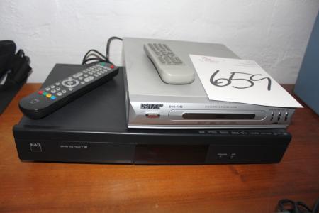 Blue-Ray Player NAD T567 + DVD-Player Denver