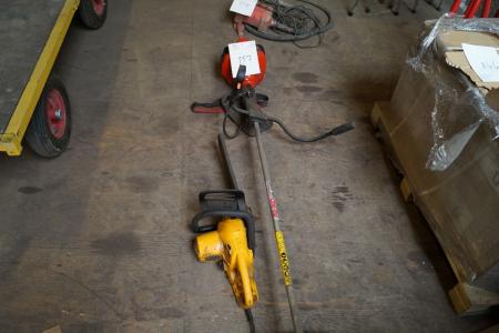 Brushcutter and hedge trimmer