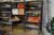 2 subjects steel bookcase with content