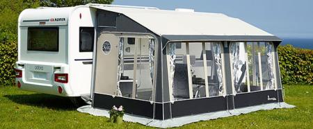Isabella awning universal blue and gray spent about 3-4 months. Supplied the inner roof