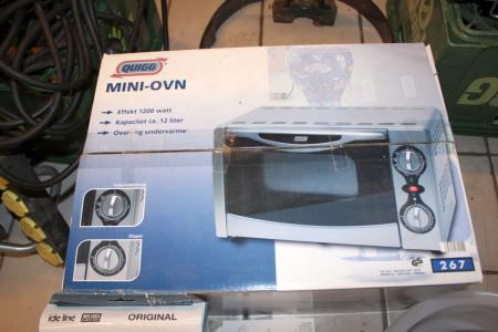 Mini oven about 12 liter 1200 W + mini vacuum cleaner