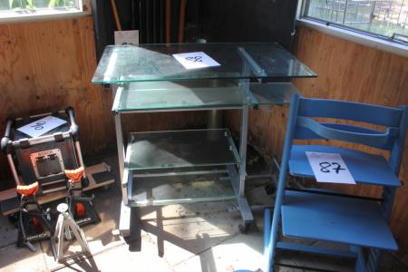 PC glass table