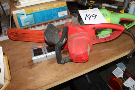 Electric Chainsaw + electric hedge trimmer + aku circular saw without charger + 2 chains for chain saw