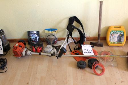 Brushcutter Stihl with baby carrier + accessories