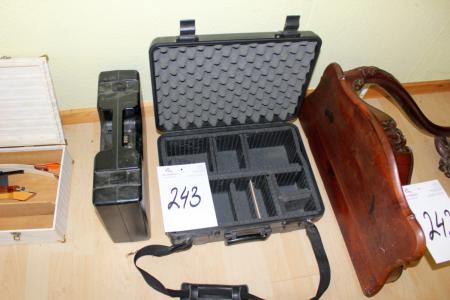 Cartridge Case + pelicase + + bow hunting chair