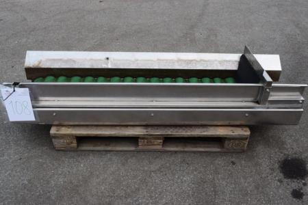 Conveyor belt stainless steel, L 1.60 x 30 cm