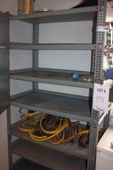 Rack with content (6) hydraulic stations for machine jacks