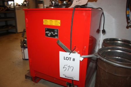 Elektrodevarmeskab, RSM Norio FS210, årgang 2008. Max. 300 grader, min 50 grader. Kapacitet: 210 kg