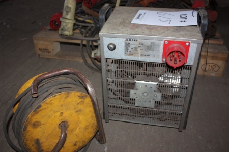 Heat fan, Jo-El, 9 kW + cable
