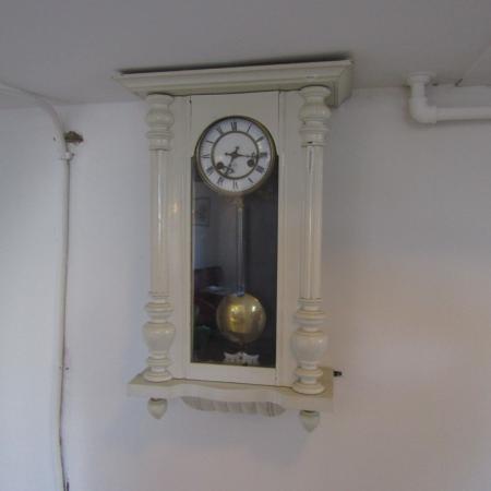 Antique wall clock with clock work
