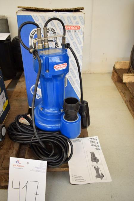 Submersible pump, mrk. Speroni, type of ECN 100-VS