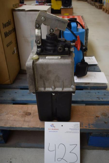 Hydraulic pump, manual