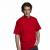 Firmatøj uden tryk ubrugt: 40 stk. , rundhalsetT-shirt , Rød, 100% bomuld, 10 S - 10 M - 10 L - 10 XL