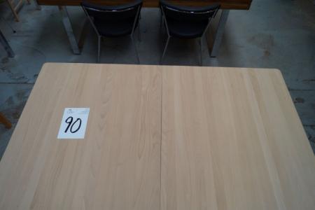 Dining table, beech, L 167 x W 100 cm