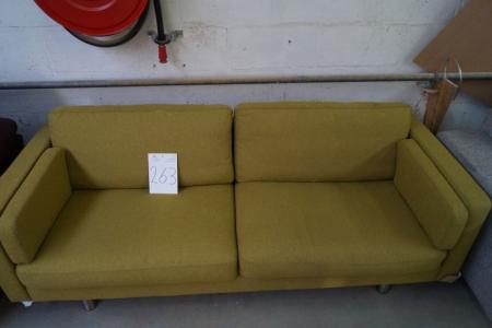 Sofa, stof grøn