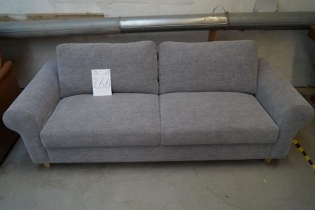 Sofa, Stoff grau