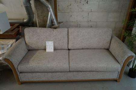 Sofa, mønstret stof