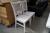 2 pcs. chairs, white wood