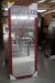 Spiegel mit rotem Rahmen (Skins). L 137 x B 52 cm