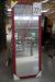 Mirror with red frame (skins). L 137 x B 52 cm