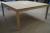Coffee table, oak L 125 x W 125 cm