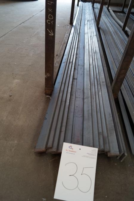 Approximately 15 pieces. straightener. L 600 cm W 50 mm x T 10 mm approximately 15 pcs.