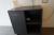 Chest of drawers on wheels with cupboard and 2 shelves, L 78 x W 42 x H 81 cm + stempeluf and keeps to stamp card