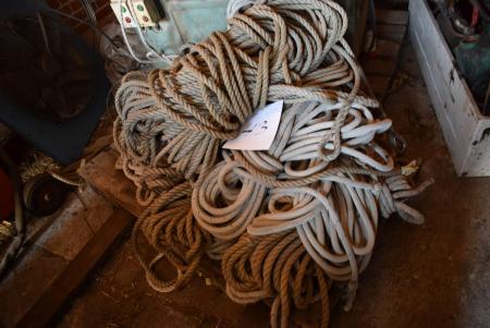Various rope on pallet