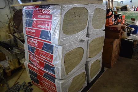 7 packages insulation plus box of miscellaneous.