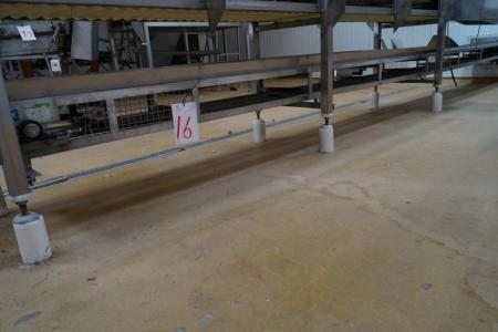 Conveyor, mrk. Dornow, L 830 x B 45 cm