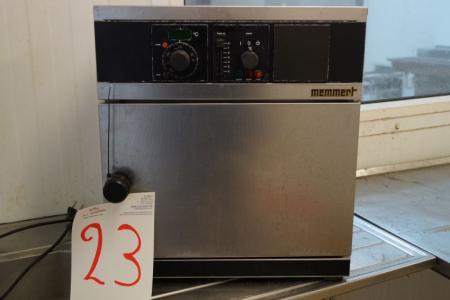 Oven, stainless, mrk. Memmert, type UM100, 220V, 600W. Max Sec. 220 gr. With fresh air module
