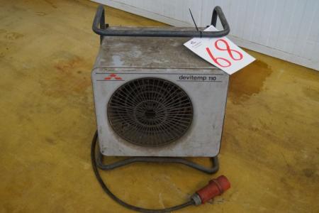 Heating fan, Debitem, mrk. Mitsubishi, 105V. Untested