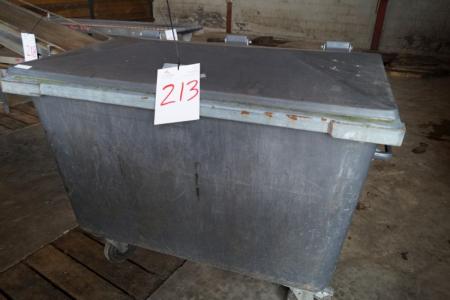 Waste Container, L 135 x W 72 x D 85 cm
