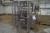 Posemaskine, mrk. Santiago. Komplet i rustfri stål, med fylderør 90 mm, 120 mm, 125 mm, 83 mm. Svejsekæber 26,5 cm