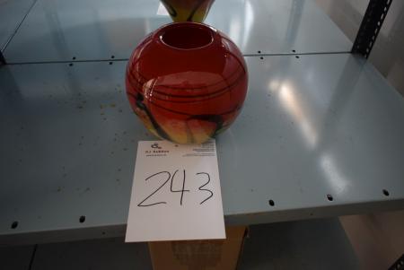Vase Höhe: 20 Unterzeichnung