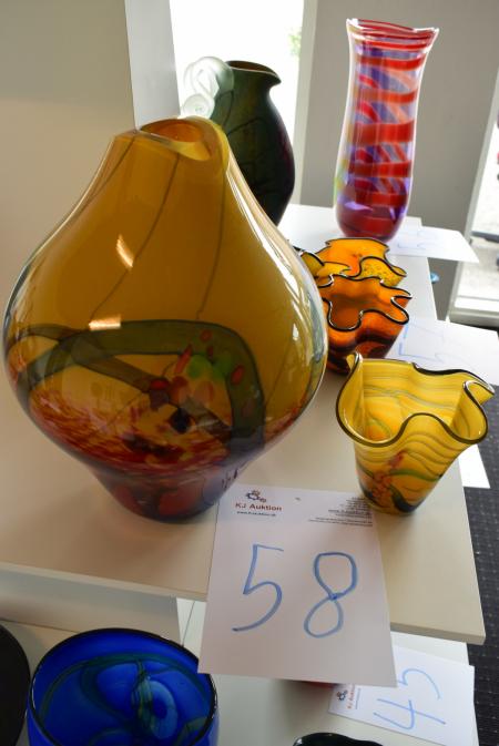 1 stk Alto vase højde: 10 cm + vase højde: 35 cm