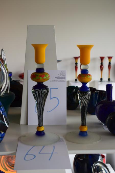 2 pieces of candlesticks height: 30 cm