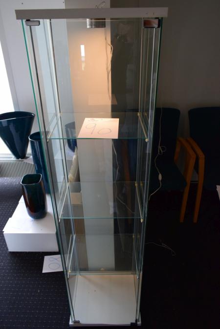 Display cases led lights Height: 163 cm