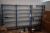  steel bookcase with 3 compartments, height: 2 m length: 3.52 m