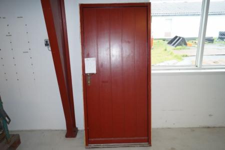 1 piece. external door. Frame dimensions B 95 X H 199 cm