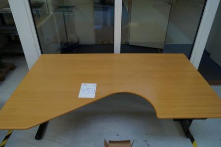 Hæve/sænkebord, L 190 cm