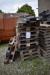 Various pallets and pallet collars